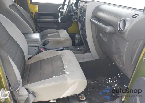 2008 Jeep Wrangler Unlimited X из США, поврежденный, VIN 1J4GA39138L509500